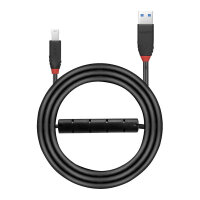 LINDY 10m USB 3.0 Aktivkabel Slim USB Typ A Stecker an USB T
