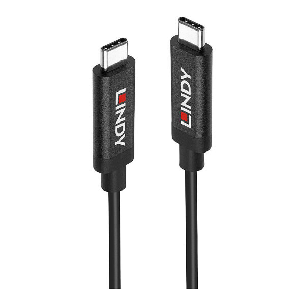 LINDY USB 3.1 Gen 2C/C Activekabel für Daten und Video, 5m