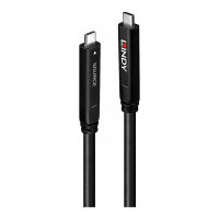 LINDY USB 3.2 Gen 2 & DP 1.4 Typ C Hybridkabel 10m