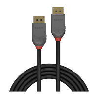 LINDY DisplayPort 1.4 Kabel Anthra Line 5m