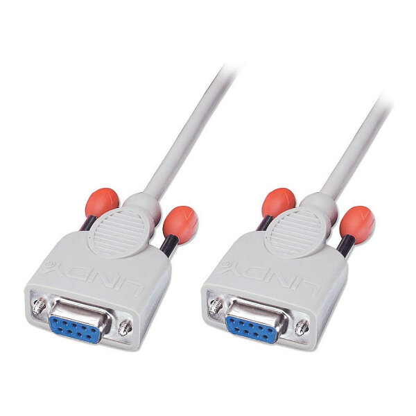 LINDY Nullmodem-Kabel PC an PC SUB-D 9polig F/F 2m