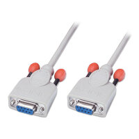 LINDY Nullmodem-Kabel PC an PC SUB-D 9polig F/F 2m