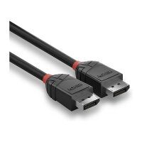 LINDY DisplayPort Kabel Black Line 0.5m