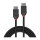 LINDY DisplayPort Kabel Black Line 0.5m