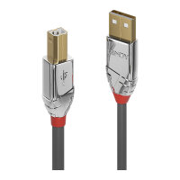LINDY USB 2.0 Kabel Typ A/B Cromo Line M/M 0.5m