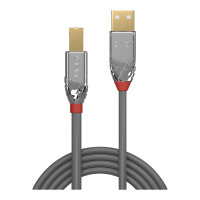 LINDY USB 2.0 Kabel Typ A/B Cromo Line M/M 0.5m