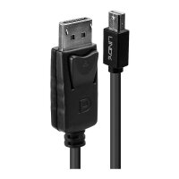 LINDY Mini-DisplayPort an Displayport Kabel schwarz 2m