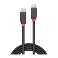LINDY USB 3.1 Kabel Typ C/C 3A Black Line M/M 1.5m