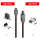 LINDY 1m USB 2.0 Typ C an B Kabel, Anthra Line
