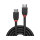LINDY HDMI Kabel 8K60Hz, Black Line 1m