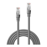 LINDY Patchkabel Cat6 SSTP / S/FTP PIMF grau 2.00m