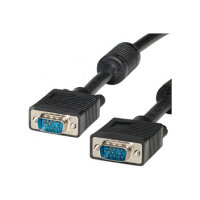 ROLINE VGA-Kabel HD15 ST - ST mit Ferritkern 3m