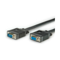 ROLINE VGA-Kabel HD15 ST - BU 10m
