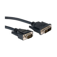 ROLINE DVI-VGA-Kabel DVI 12+5 ST ST 5m
