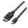 ROLINE DP KABEL.DP-MINIDP.2M