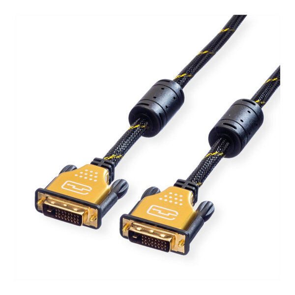 ROLINE DVI KABEL.DUALLINK 2M