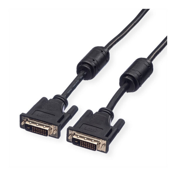 ROLINE DVI KABEL.DVI.DUALLINK 7.5M