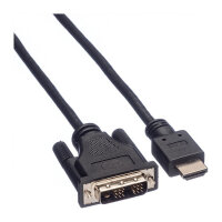 ROLINE DVI KABEL.DVI-HDMI.1.5M