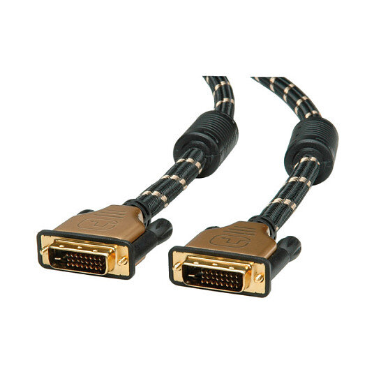 ROLINE DVI KABEL.DUALLINK 10M
