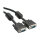 ROLINE Monitor-Kabel mit Ferritkern + DDC HD15 ST-ST 20m