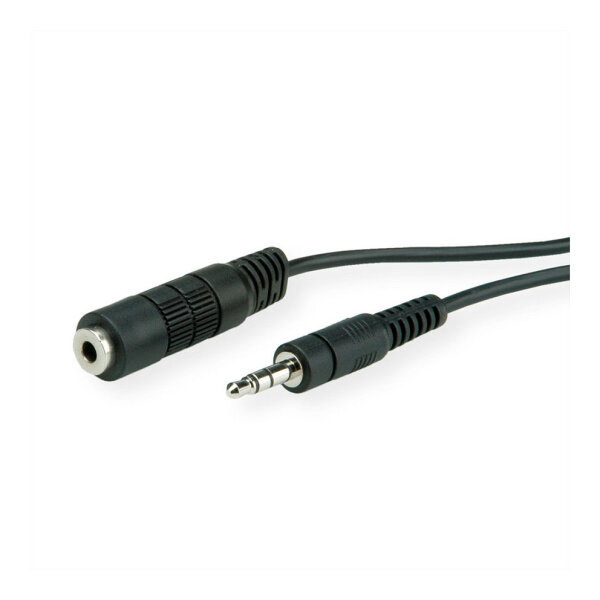 ROLINE 3.5MM VER.-KABEL ST/BU.3M