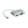 ROLINE 4K Mini DisplayPort - HDMI/VGA Adapterkabel MiniDP ST - HDMI/VGA BU Aktiv