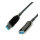 ROLINE USB3.2 GEN1 AKT.AOC-KABEL ST/BU