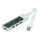 ROLINE Mobiler USB 3.2 Gen 1 Hub, 4fach, Typ A+C Anschlusskabel