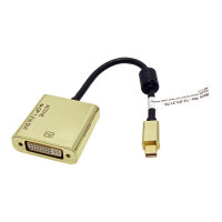 ROLINE GOLD 4K Mini DisplayPort-DVI Adapter Aktiv...