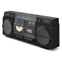 Medion LIFE® P66538 Retro-Boombox schwarz