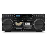 Medion LIFE® P66538 Retro-Boombox schwarz