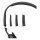 SHOKZ OPENMEET Bluetooth Knochenschall Headset USB C Port