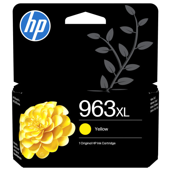 HP INK CARTRIDGE NO 963XL YELLOW