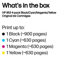 HP 953 CMYK ORIGINAL INK