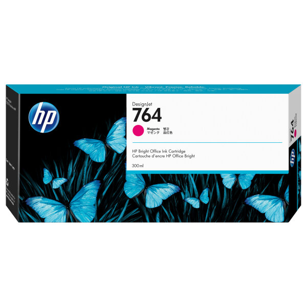 HP 764 Magenta Tintenpatrone 300ml