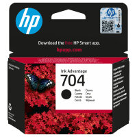 HP 704 BLACK ORIGINAL INK