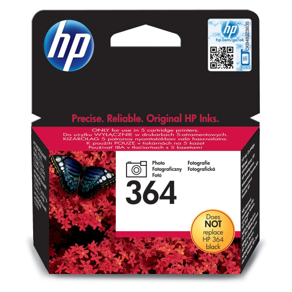 HP INK CARTRIDGE NO 364 BLACK