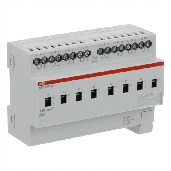 ABB SA/S8.16.5.2 Schaltaktor 8fach 16 A C-Last REG 2CDG110267R0011