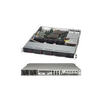 1HE Supermicro Gehäuse SuperChassis 1U...