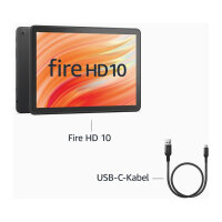 Amazon Fire HD 10 Tablet (2023) WiFi 32 GB mit Werbung schwarz
