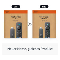 Amazon Fire TV Stick 4K Plus mit Unterstützung für Wi-Fi 6 sowie Streaming in Dolby Vision/Atmos und HDR10+