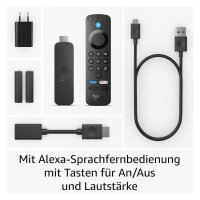 Amazon Fire TV Stick 4K Plus mit Unterstützung für Wi-Fi 6 sowie Streaming in Dolby Vision/Atmos und HDR10+
