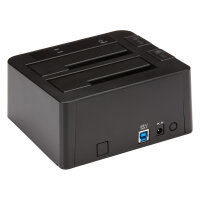D StarTech USB 3.1 GEN 2 DUAL-BAY DOCK