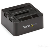 D StarTech USB 3.1 GEN 2 DUAL-BAY DOCK