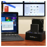 D StarTech USB 3.1 HDD DUPLICATOR DOCK