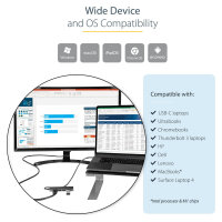 D StarTech USB-C MULTIPORT ADAPTER HDMI