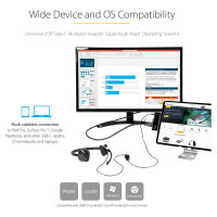 D StarTech USB C MULTIPORT ADAPTER 4K
