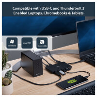 D StarTech USB-C ADAPTER - HDMI AND VGA