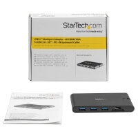 D StarTech USB-C ADAPTER - HDMI AND VGA