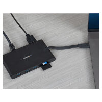 D StarTech USB-C ADAPTER - HDMI AND VGA
